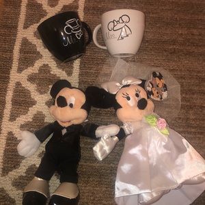 Disney parks wedding day set
